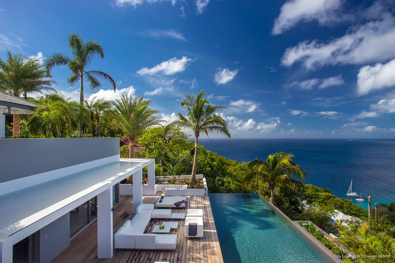 Luxury villa Lurin St Barth with ocean view